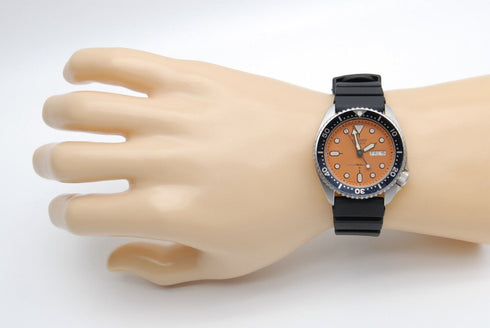 【 N MINT - 】 SEIKO Quartz 7548-700C 41mm Day/Date Orange Dial Quartz Men's Watch